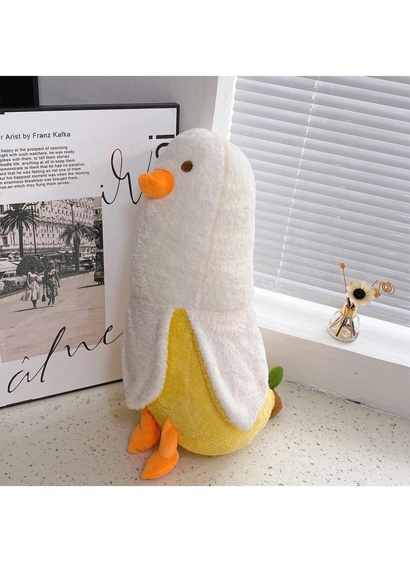 OurHonor OurHonor Banana Duck Plush  19.7"" Duck Banana Stuffed Animal  Cute Soft Banana Plushie Hugging Pillow Doll Toy Gift for Boys Chrismas Decor  - Image 3