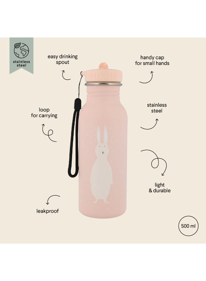 Trixie Stainless Steel Water Bottle - 500ml - Mrs. Rabbit - Image 4