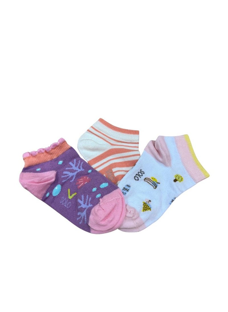 Solo Kids Girl Sneaker Designed Pack 3  - Image 2