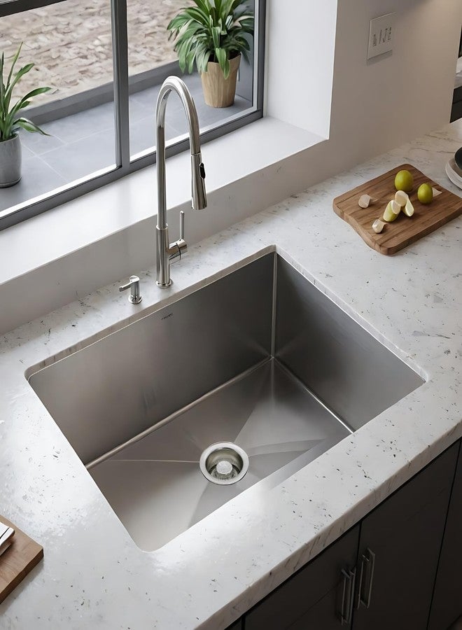 ويست براس شفة وسدادة تصريف نفايات حوض المطبخ Westbrass D2089-05 مقاس 4-1/4 بوصة، مطلية بالنيكل المصقول - Image 3