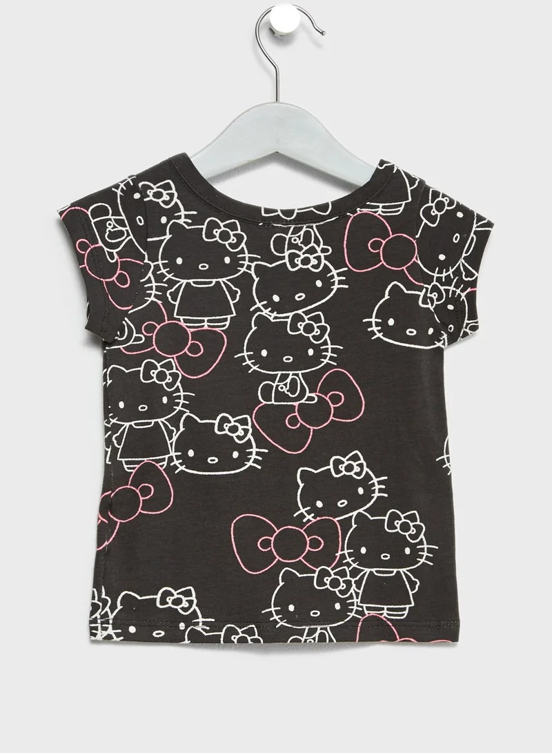 Hello Kitty Little Logo Top