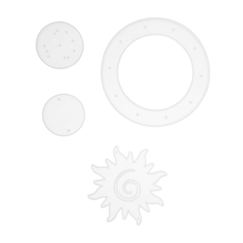 Flexible Wind Chime Mold For Epoxy Resin Crafts Non Stick Hanging Decor DIY - Image 2