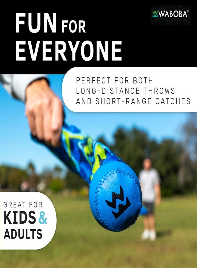 Waboba Tailball Flying Toy Catch Game for Kids and Adults Fun Throwing Flyball Toy with Tail for Backyard, Beach, or Park - 1 Pack Assorted Colors - Image 4