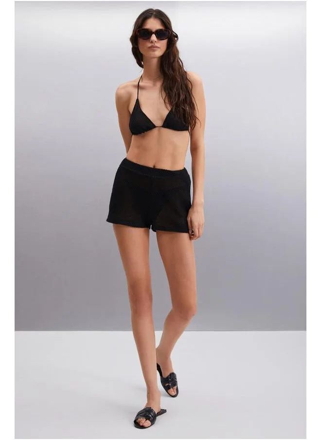 GRIMELANGE Grimelange Azara Women's Cotton Slim Black Bikini