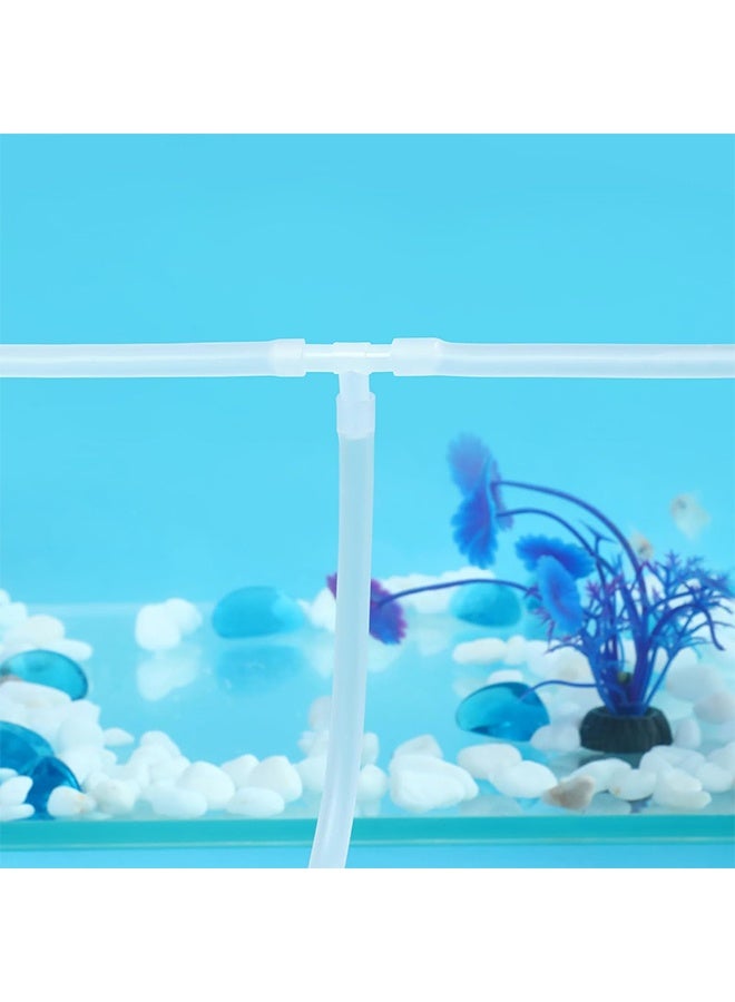 Aquarium Airline Tubing Connectors Plastic Inline Valve, Fish Tank Air Pump Connector, 40-Piece - Image 5