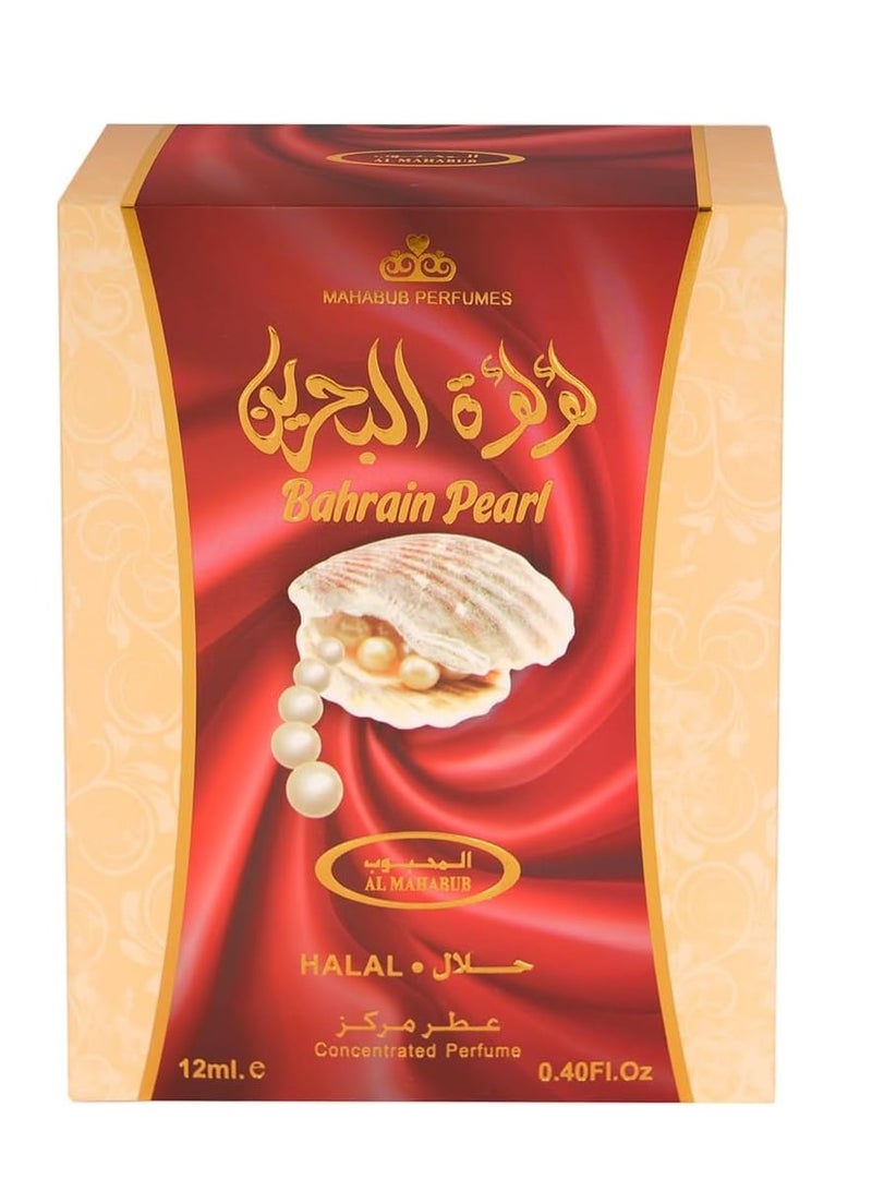 Oud Khaleeji Attar Bahrain Pearl 12ML – Sweet Arabic Attar Perfume Oil – Non-Alcoholic Long Lasting Halal Fragrance for Men & Women – Oriental Concentrated Perfume - Image 3
