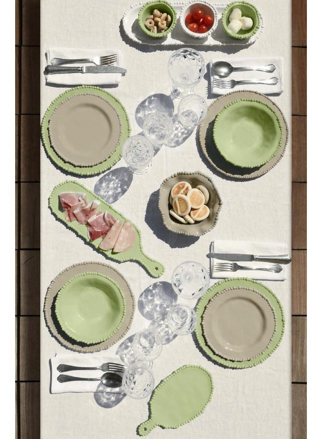 Baci milano Joke Table And Kitchen Melamine Cutting Board Small - Sage  - Image 3