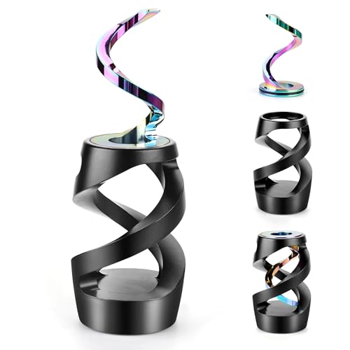 Apqdw Kinetic Spinning Desk Toy Upgraded Kinetic Desk Toys Fidget Toys for Adults Desk Fidgets for Adults Black - Image 1