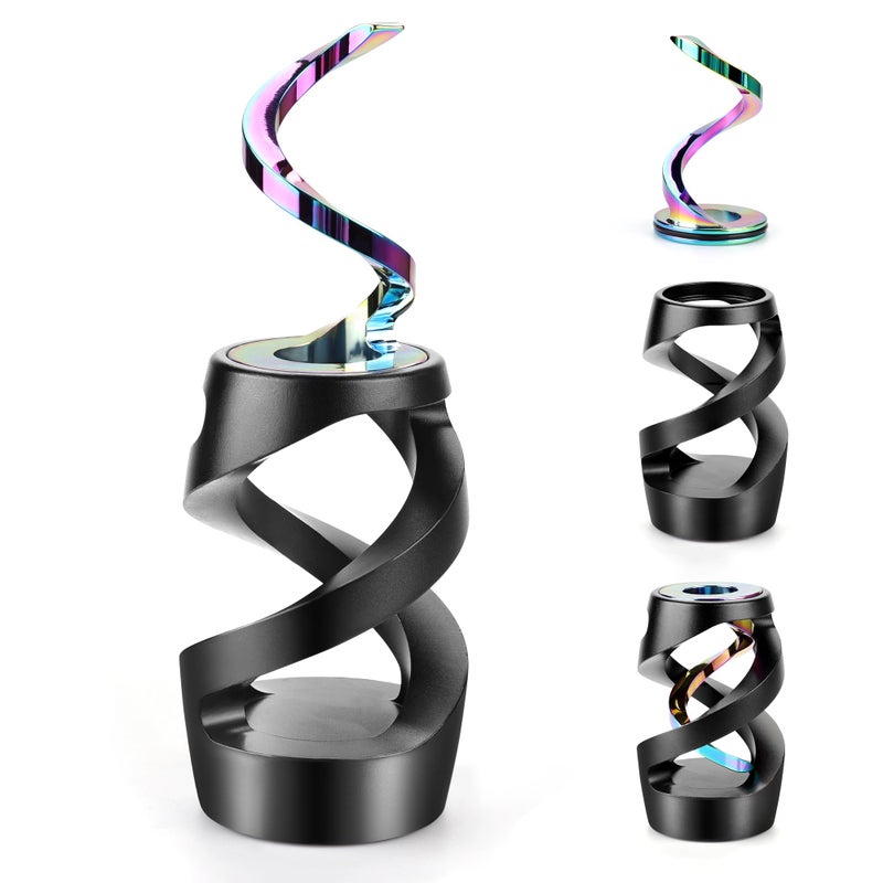 Apqdw Kinetic Spinning Desk Toy Upgraded Kinetic Desk Toys Fidget Toys for Adults Desk Fidgets for Adults Black - Image 3
