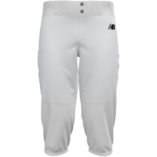 New Balance Men's Solid Knicker Baseball Pants White 2Xl - Image 1