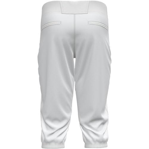 New Balance Men's Solid Knicker Baseball Pants White 2Xl - Image 2