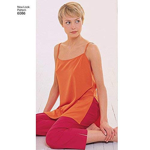 New Look Sewing Pattern 6086 Misses Tops, Size A (10-12-14-16-18-20-22) - Image 4
