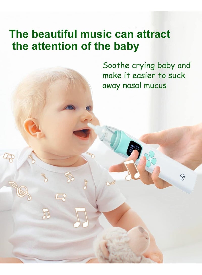 Kimaya Electric Silent Baby Nasal Aspirator Automatic Nose Cleaner With Silicone Nose Tips Music Soothing Function Rechargeable Portable Nasal Aspirators (Pink) - Image 3