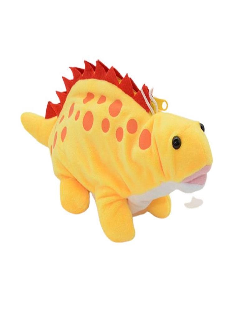 Eckek - Organizer Animal Dinosaur Student Pen Bag Plush Pencil Bag Dinosaur Pencil Case Storage Bag - Image 1