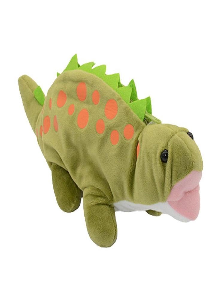 Eckek - Organizer Animal Dinosaur Student Pen Bag Plush Pencil Bag Dinosaur Pencil Case Storage Bag - Image 1