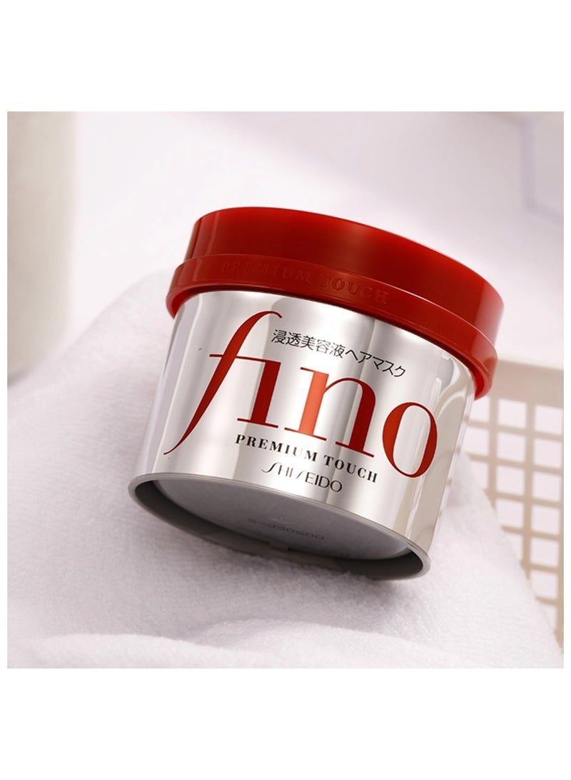 Shiseido Fino Hair Mask 230 g Deep Repair Hydration Nourishing Treatment for Damaged Dry Hair Enriched with Keratin and Moisturizers, Package May Vary - Image 2