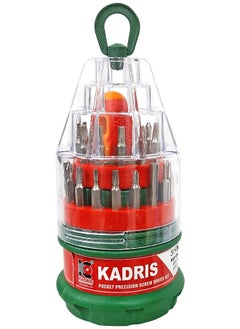 KADRIS Screwdriver Set ET1391, 31Pcs Magnetic Screwdriver Driver Bits Set, Non-Slip Drill Head Bits Screw Extractor Cross Slot Screwdriver for Power Screwdriver  - Image 4