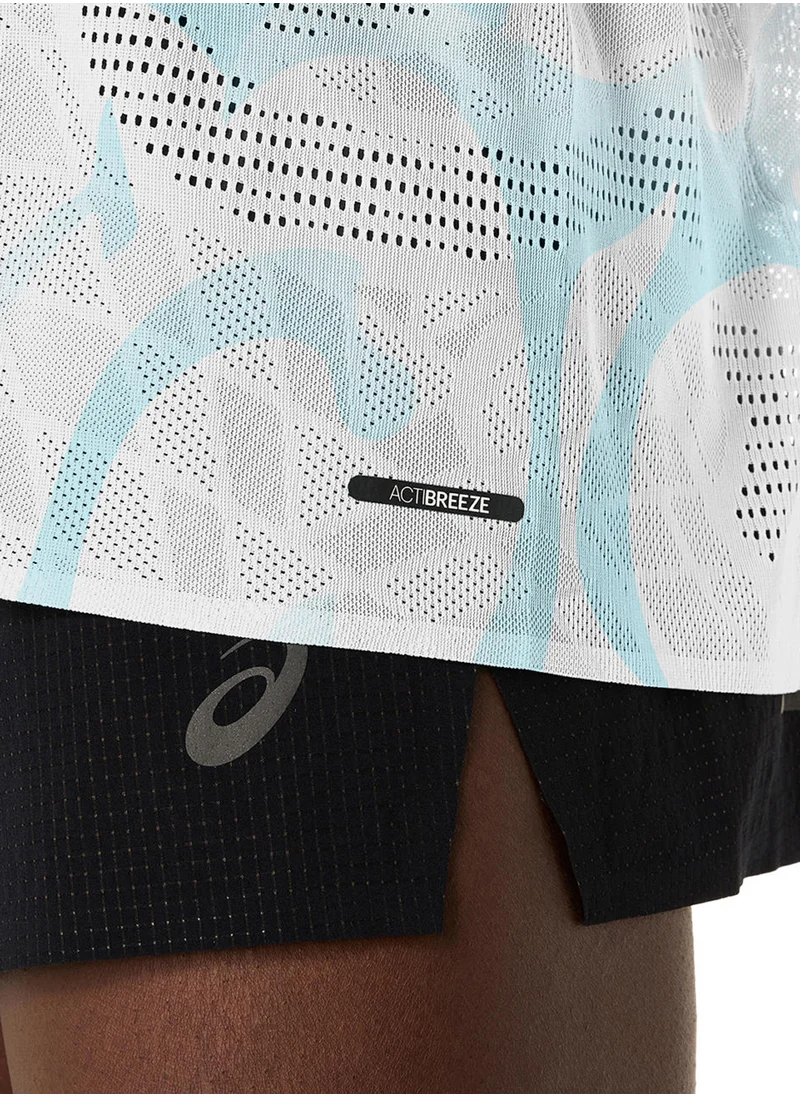 asics Metarun All Over Printed Singlet T-Shirt