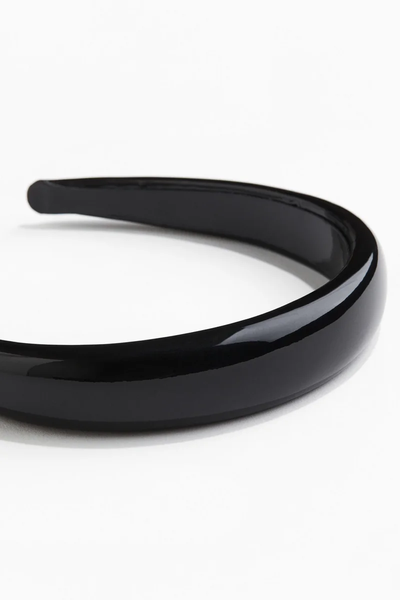H&M Patent Alice Band