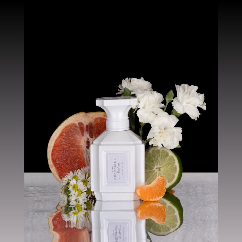 أروما 360  عطر بيرل للجنسين - زبيب أسود، بينك جويب فروت، خشب الصندل ونباتات - 50 مل - Image 2