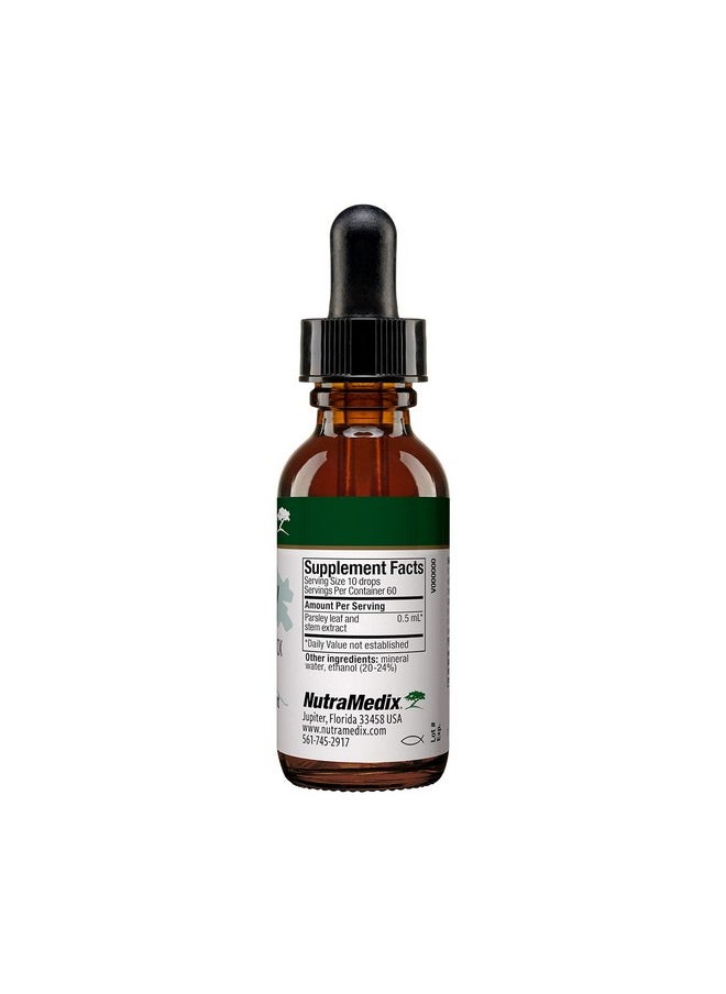 Nutramedix - Parsley Liquid Drops Parsley Extract Supplement For Detox Antioxidant And Cleansing Support May Help Ease Herxlike Reactions And Support A Healthy Inflammatory Response (1Oz / 30Ml) - Image 1