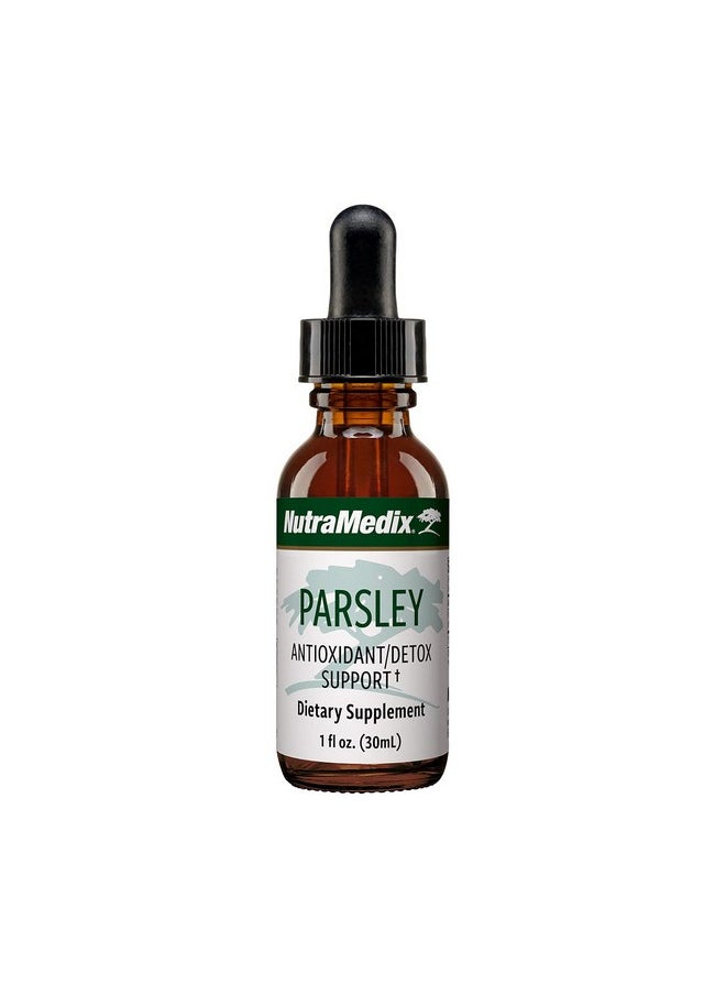 Nutramedix - Parsley Liquid Drops Parsley Extract Supplement For Detox Antioxidant And Cleansing Support May Help Ease Herxlike Reactions And Support A Healthy Inflammatory Response (1Oz / 30Ml) - Image 1