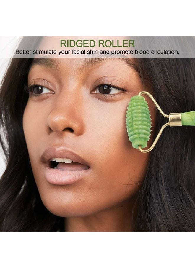 EAONE - Ice Roller for Face, Face & Eye Roller for Puffiness Migraine Pain Relief with Jade Roller Gua Sha Facial Self Care Tools Face Massage Skincare Gifts for Women - Image 1