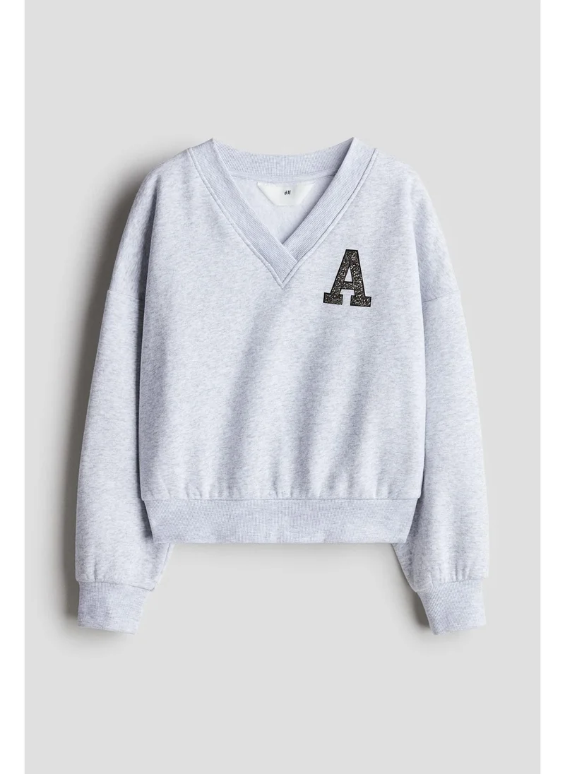 H&M V-neck sweatshirt