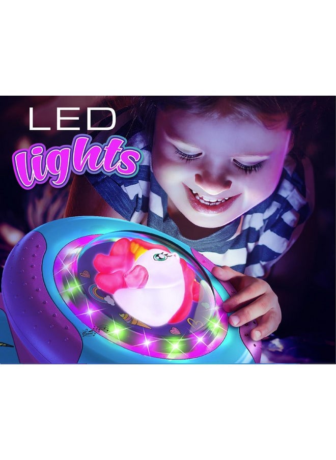 MindSprout Light-Up Unicorn Twister | 360° Sit Twist and Spin, LED Lights & Music Toddler Toys Age 2, 3, 4, Birthday for Girl Boy 18 Months +, Kids Toy Indoor or Outdoor for 2 Year Old, toddler Christmas gifts  - Image 2