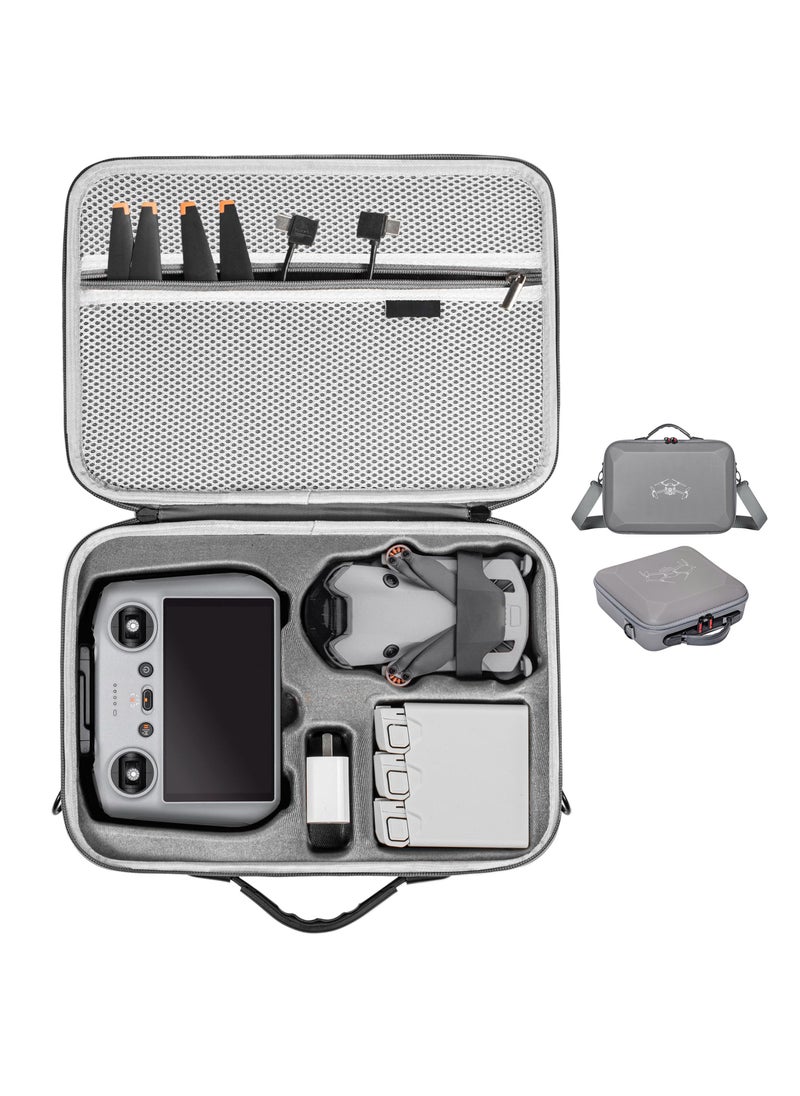 SYOSI - Mini 4 Pro Carrying Case, Portable Travel Bag for DJI Mini 4 Pro Fly More Combo (DJI RC 2 Controller), Drone Shoulder Bag - Image 1