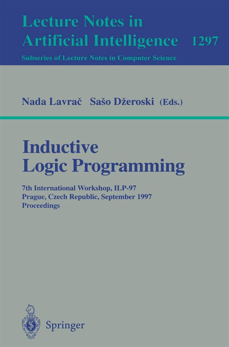 Inductive Logic Programming: 7th International Workshop, ILP-97, Prague, Czech Republic, September 17-20, 1997, Proceedings 