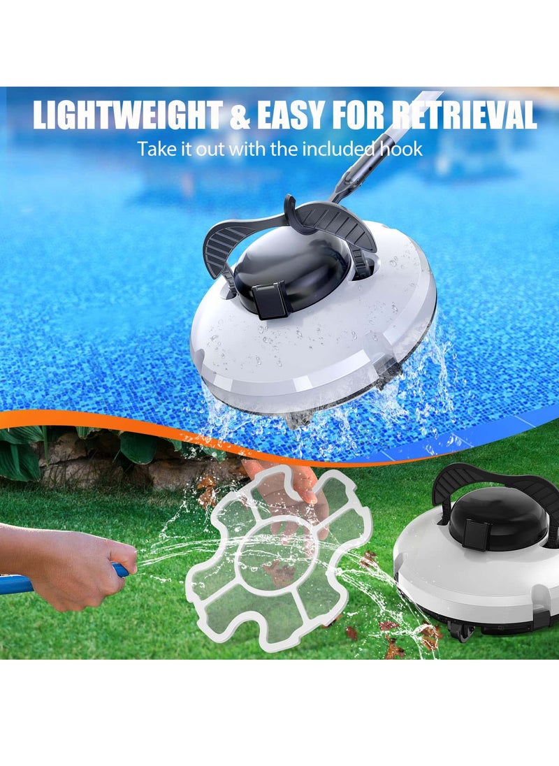 KASTWAVE - Cordless Robotic Pool Cleaner, Pool Vacuum for Above Ground Pool, Dual-Drive Motors, 90-120 Mins Working Time, IPX8 Waterproof, Lightweight, Auto-Dock Technology - Image 1
