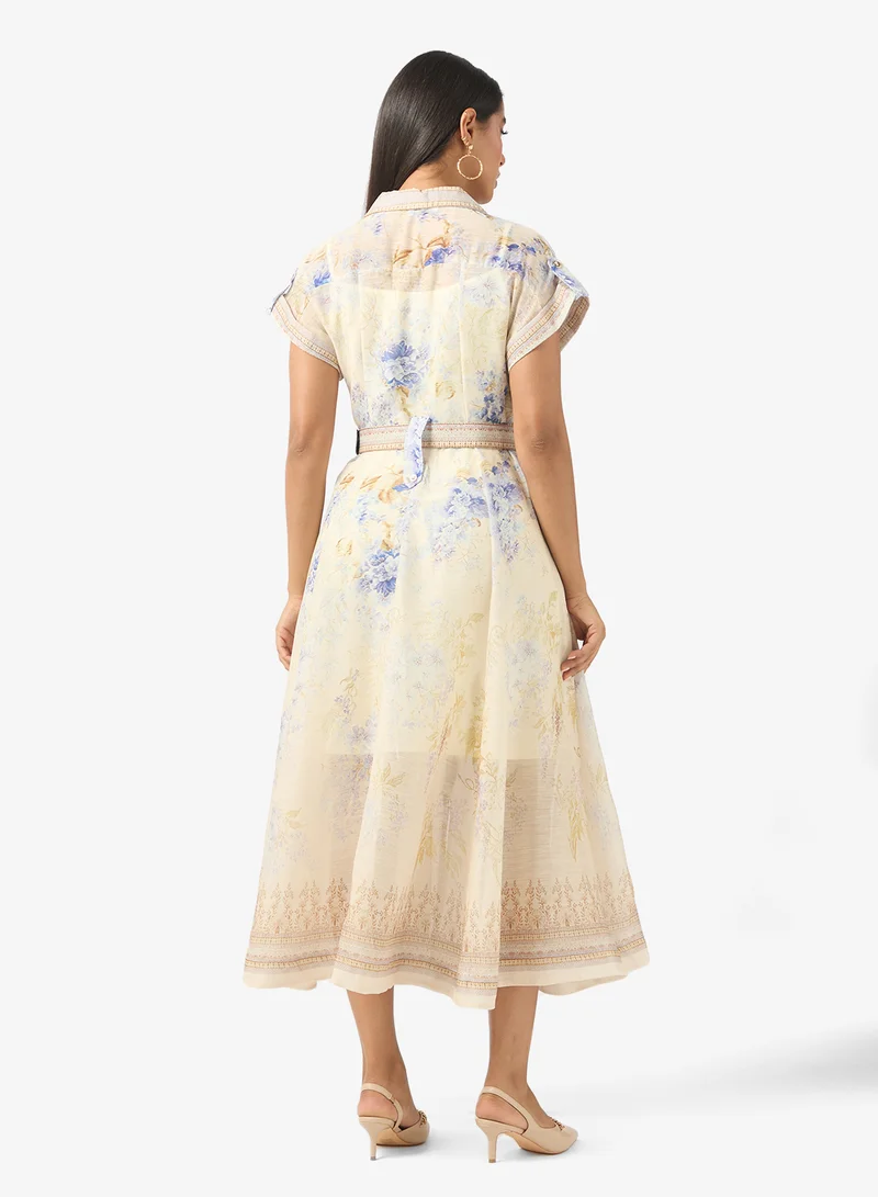 ELLA Floral Print Dress