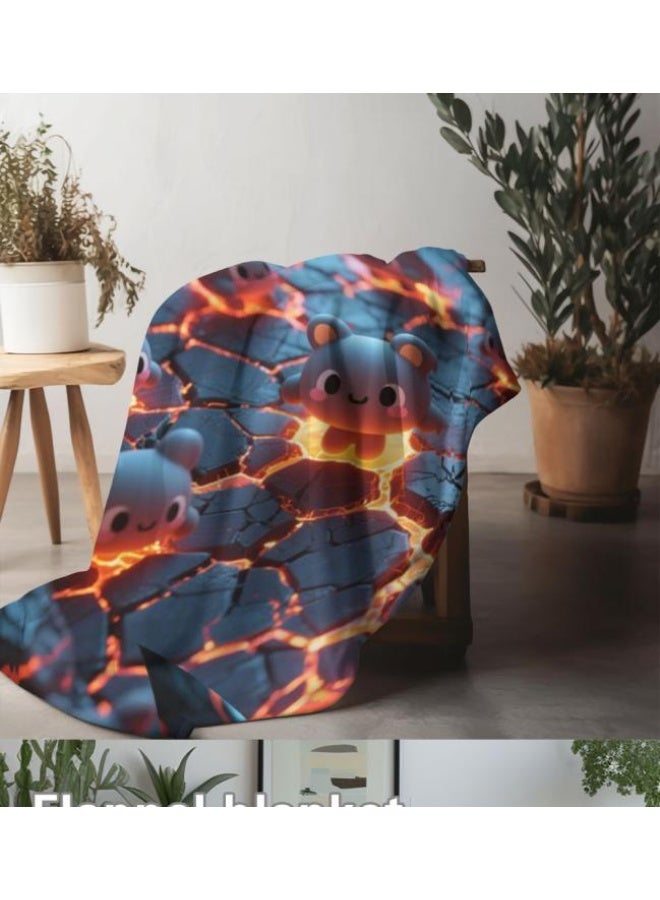 general Flannel thin blanket (warm and comfortable, suitable for sleep, gaming, dust removal and sandproof) 150cm*200cm - 430 - Image 3