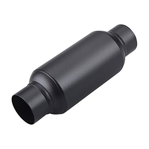 LCGP 2.5'' Inlet & 2.5" Outlet, Universal Resonator, 11.5'' Overall Length Stainless Steel Muffler/Weld On - Image 1