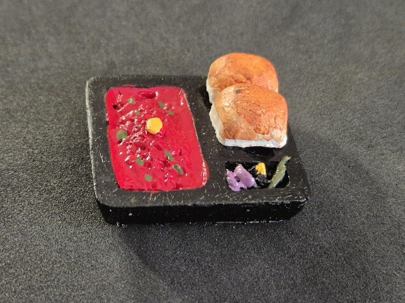 DT DECTONE Pao Bhaji Fridge Magnet Miniature Food 3D Fridge Magnet Best Souvenir Gift 100 Made in India - Image 4