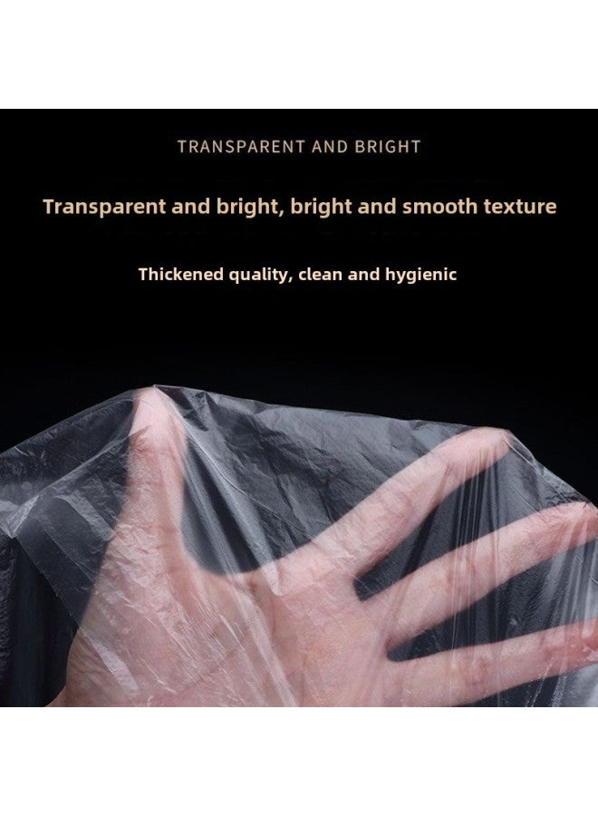 إسكدنيا ملاءة سرير للاستخدام مرة واحدة سميكة للاستحمام وغرفة الاستحمام وتدليك الظهر وصالون التجميل والتدليك والساونا والعلاج المائي وسرير الفيلم البلاستيكي المقاوم للماء - اللون: شفاف - المواصفات: 90*210 سم - Image 3
