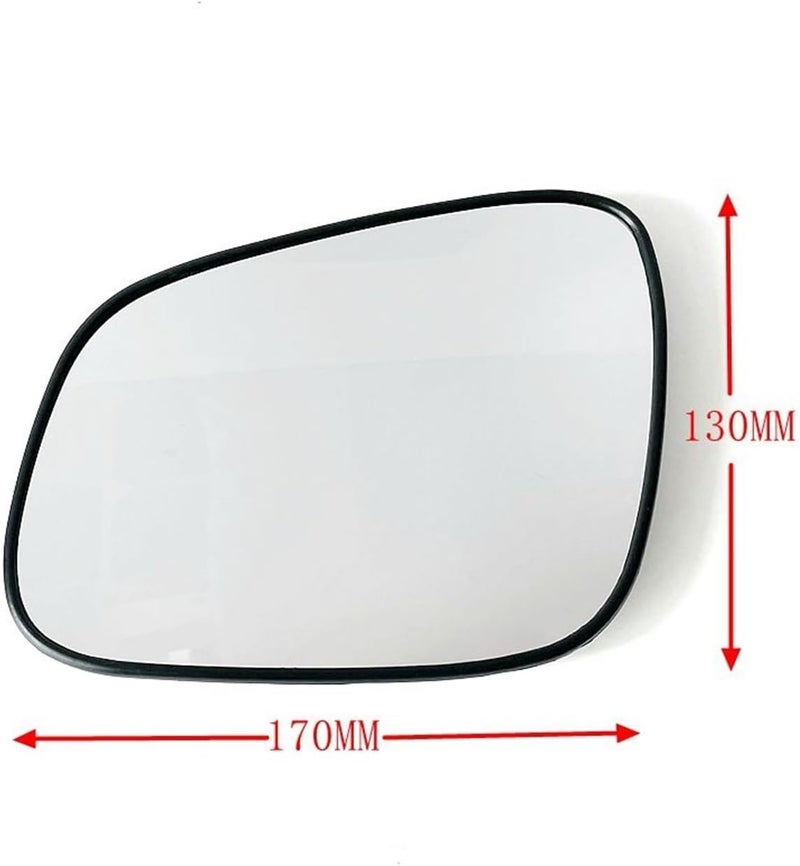 Car Heated Convex Door Mirror Glass Lens For CHEVROLET SPARK 2009-2017(Emitting Color: right) - Image 2