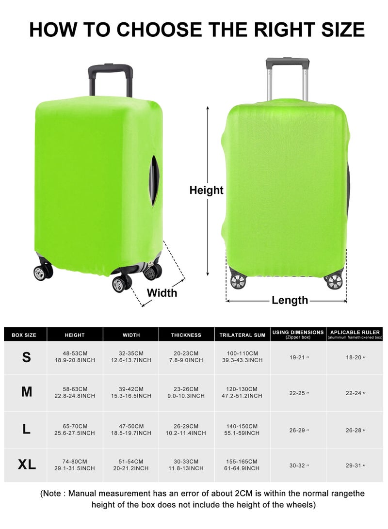 URbazaar Elastic Travel Luggage Cover Travel Suitcase Protective Cover for Trunk Case Apply to 18-30 inch luggage Suitcase Cover - Image 2