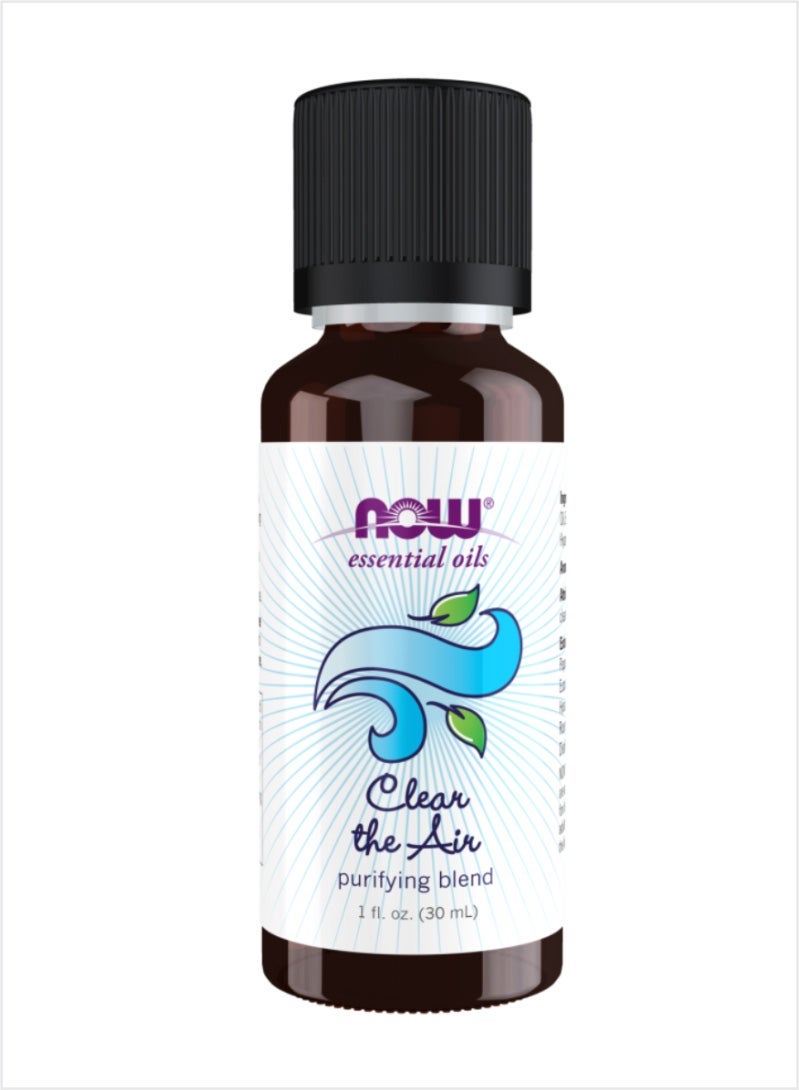 NOW Clean The Air Essential Oil - 100% Pure & Fresh Blend, 30ml