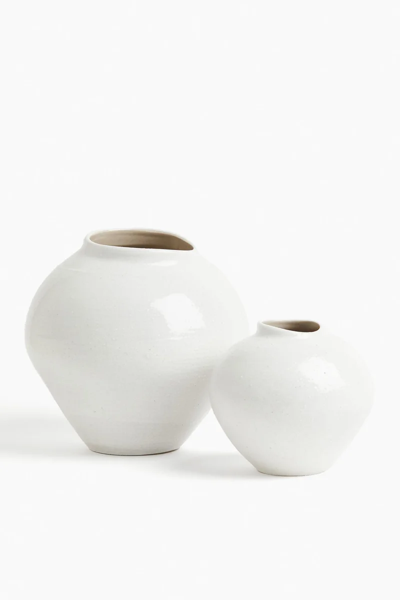 H&M Irregular Stoneware Vase
