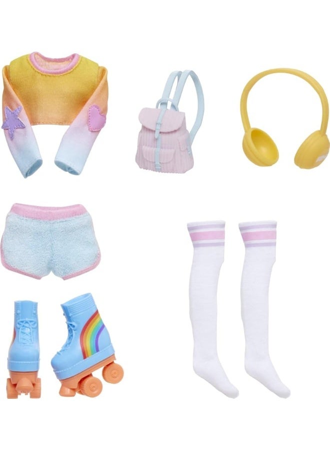Rainbow High Fashion Pack Assorted Pack Includes 1 Random Outfit wShoes Jewelry and Play Accessories Which Outfit Will You Get Mix Match to Create Tons of Fun Looks Kids Toy Gift Ages 412 - Image 4