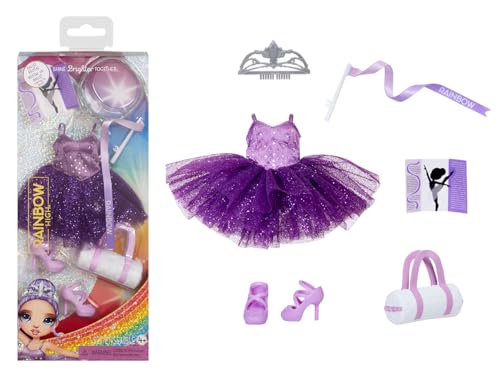 Rainbow High Fashion Pack Assorted Pack Includes 1 Random Outfit wShoes Jewelry and Play Accessories Which Outfit Will You Get Mix Match to Create Tons of Fun Looks Kids Toy Gift Ages 412 - Image 1