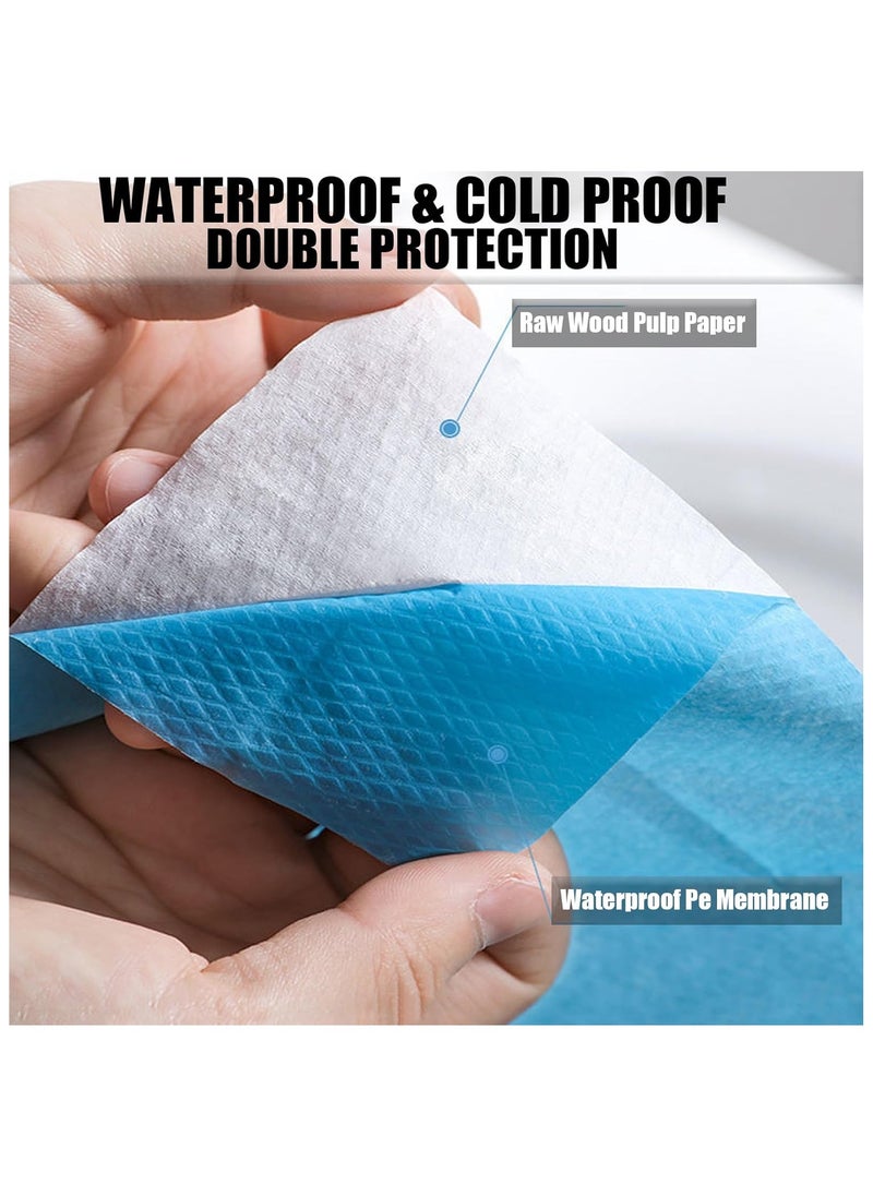 Folanry 50 Pack Toilet Seat Covers Disposable, 40*60cm Portable Toilet Liners Travel Seat Cover for Outdoors,Hotel, Hospital, Travel, Public Toilet Seat Cover  - Image 3