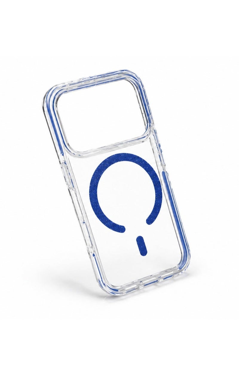 New Case iPhone 17 Pro MagSafe Case Cover – Strong Magnetic Hold, Military-Grade Drop Protection, Compatible with MagSafe & Magnetic Accessories, Blue - Image 1