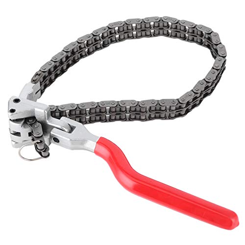 Camrusic Chain Type Oil Filter Wrench Spanner 13.8in Chain Wrench Oil Filter Removal Tool - Image 4