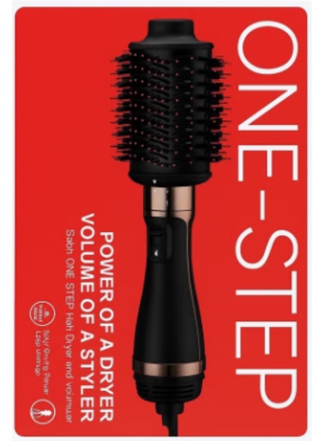 One Step Professional Hair Dryer and Brush Easy to Use Multi-Function One-Step Hot Air Distribution - Image 1