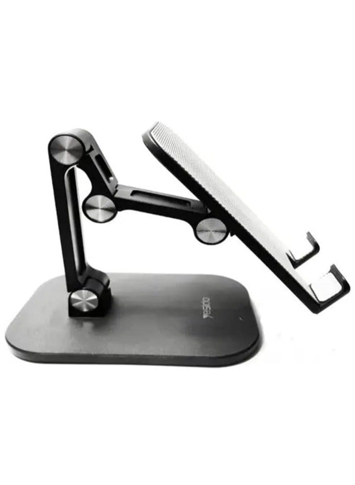 C104 Double Folding Free Rotation Mobile Phone u0026 7.9-Inch Tablet Stand - Image 5