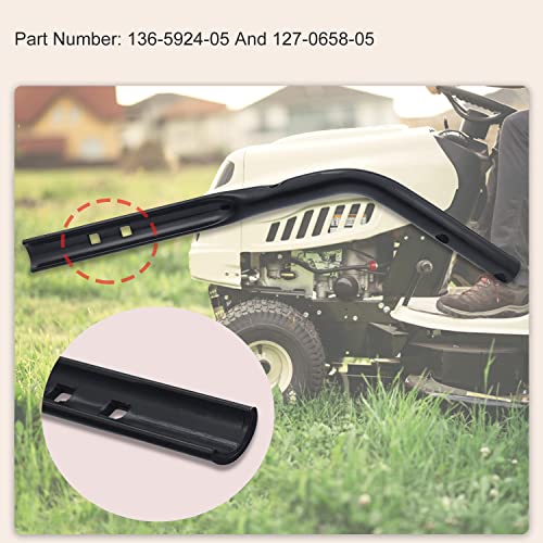 AMTHKNO 136-5924-05 Right Hand Lower Handle for Toro Handle 127-0658-05 - for 21" Mulching/Rear Bagging Lawn Mower, Fits Model 10732. Black - Image 4
