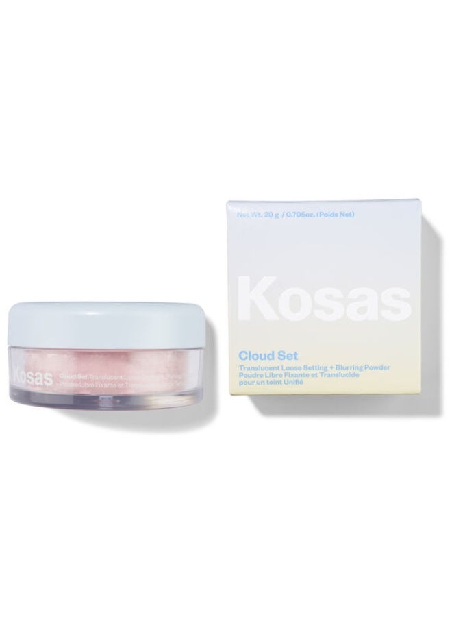 KOSAS Cloud Set - Translucent Loose Setting + Blurring Powder Translucent candy 20g - Image 1